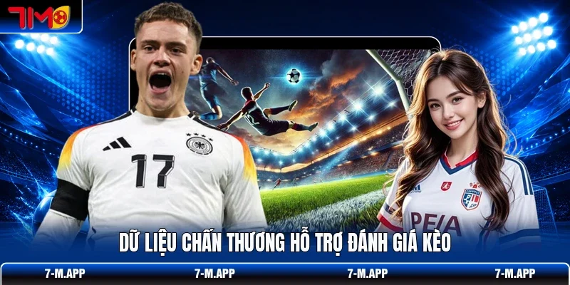 Dữ liệu chấn thương hỗ trợ đánh giá kèo