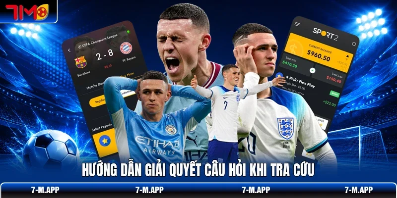 Hướng dẫn giải quyết câu hỏi khi tra cứu