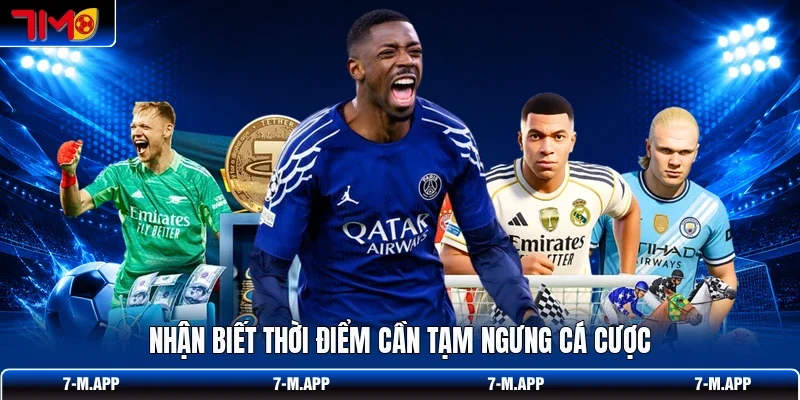 Nhận biết thời điểm cần tạm ngưng cá cược